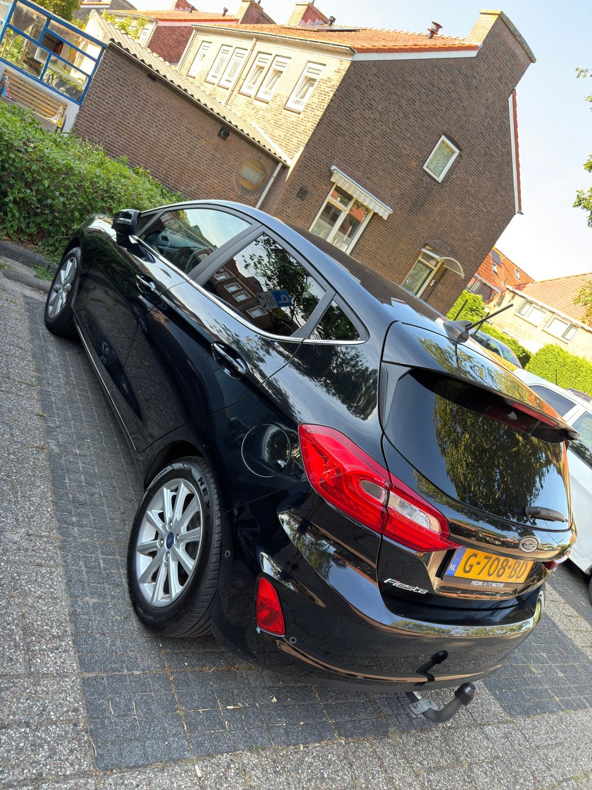 Ford Fiësta 1.0 Ecoboost titanium 100pk 2019 APK tot 08/2027, Auto's, Ford, Voorwielaandrijving, Stof, Origineel Nederlands, 595 kg