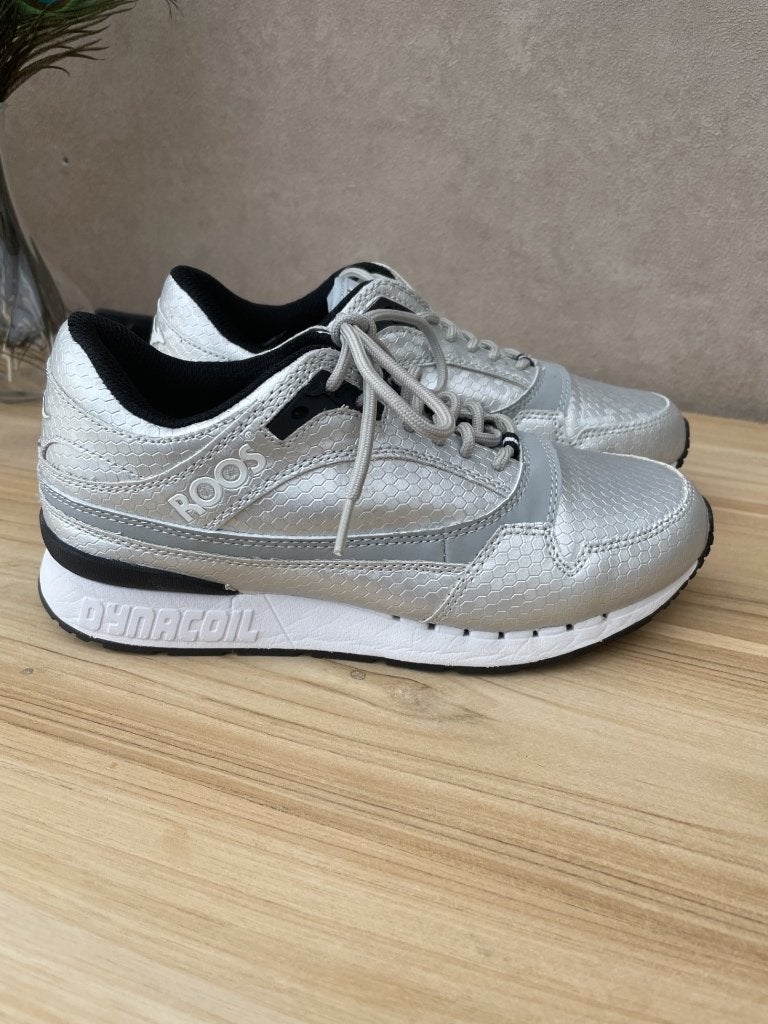 Zilver leren sneakers Kangaroos - Nieuw, Overige kleuren, Verzenden, Nieuw, Sneakers of Gympen