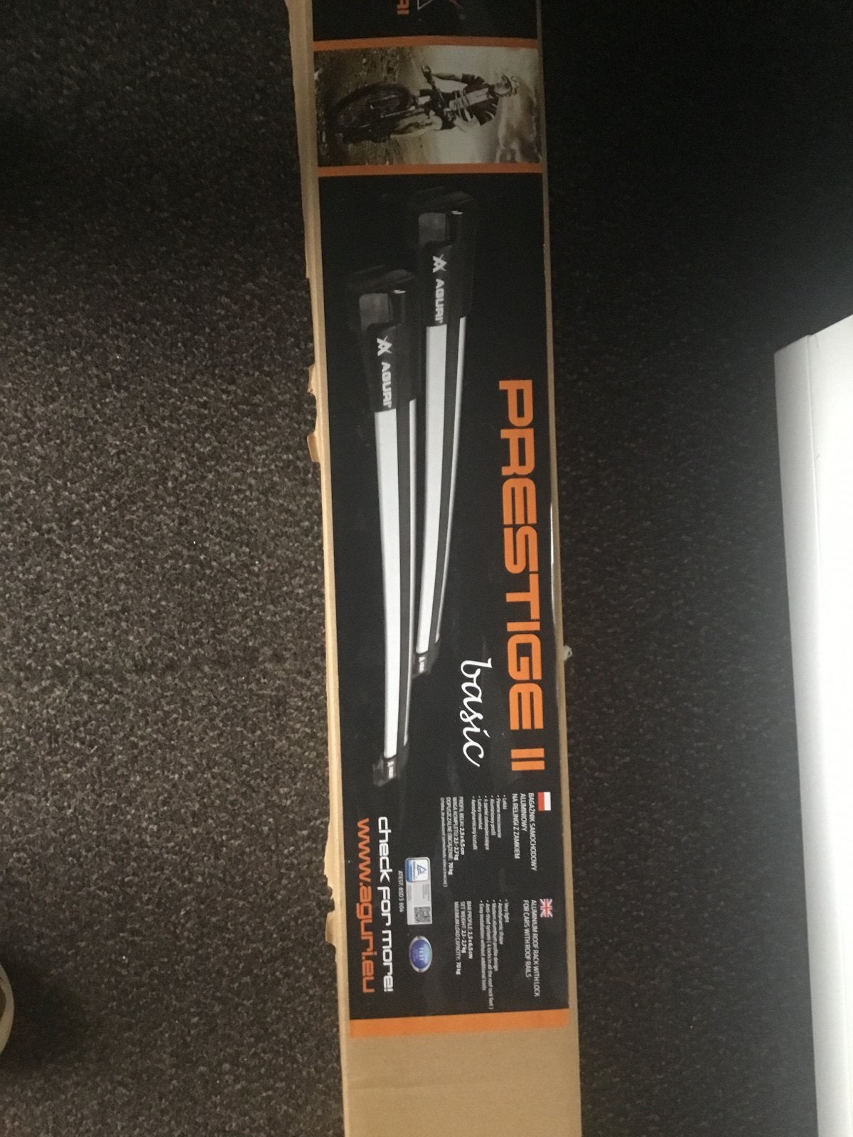 Dakdragers Aguri Prestige II Basic voor VW T-Cross, Auto diversen, Dakdragers, Ophalen, Gebruikt