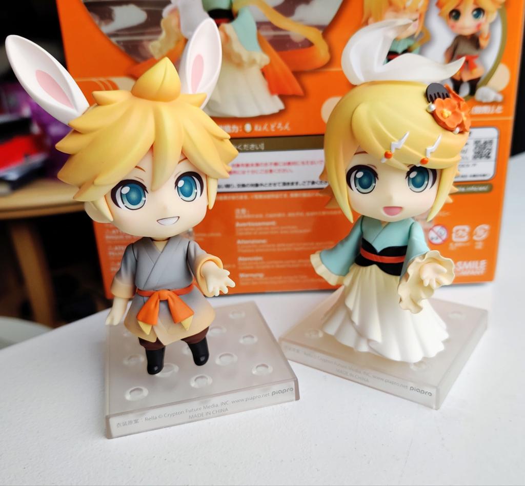Vocaloid Rin & Len Kagamine Harvest M Nendoroid anime figure, Verzamelen, Poppetjes en Figuurtjes, Ophalen of Verzenden, Zo goed als nieuw