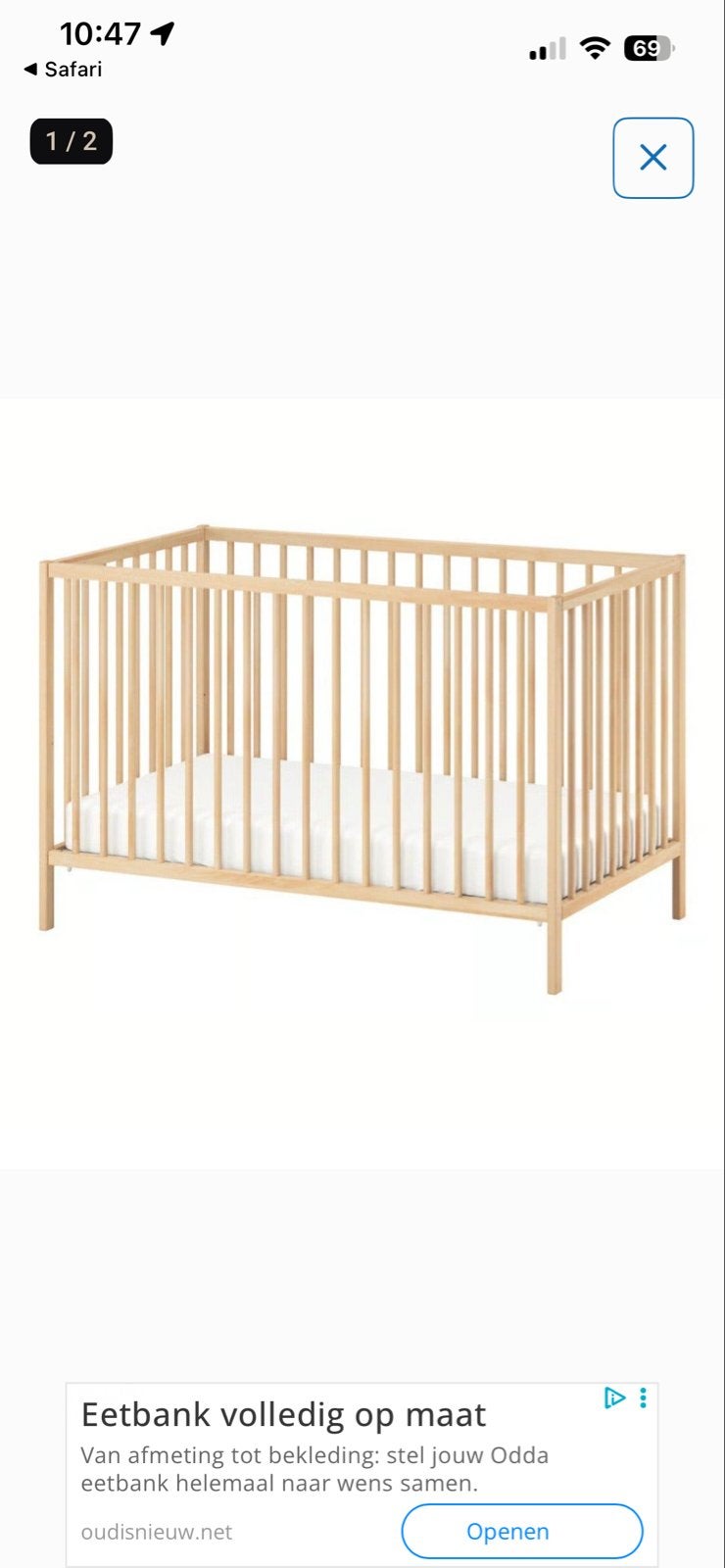 IKEA Gulliver Ledikant - Zo goed als nieuw, Ophalen, Zo goed als nieuw, Ledikant
