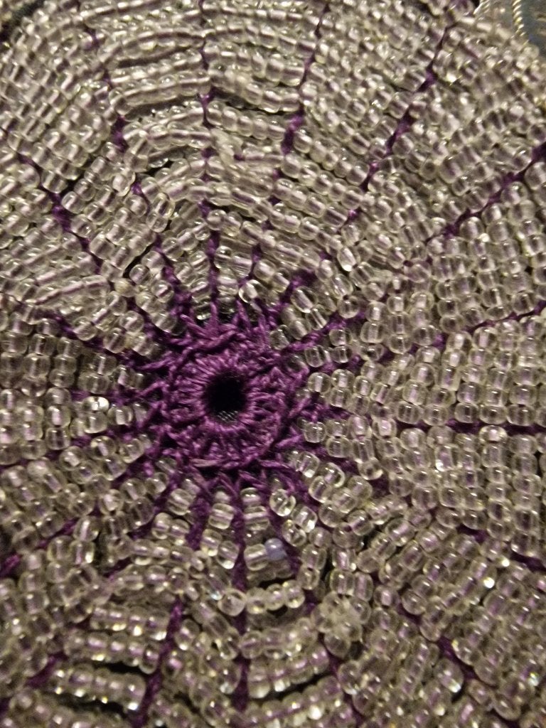 Zilveren beugeltasje beugelbeurs kralen antiek, Antiek en Kunst, Ophalen of Verzenden, Zilver