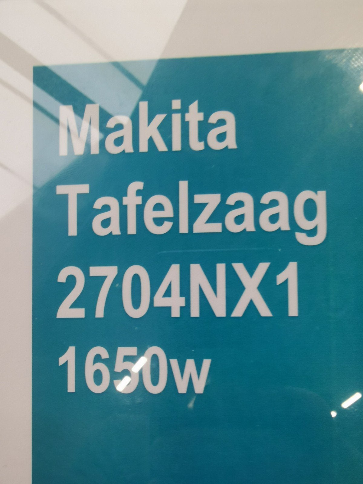 Makita tafelzaag type 2704NX1