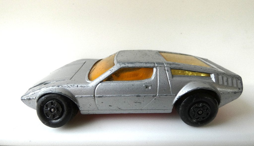 Matchbox SpeedKings Maserati Bora 1:43 1/43, Ophalen of Verzenden, Gebruikt, Auto, Matchbox