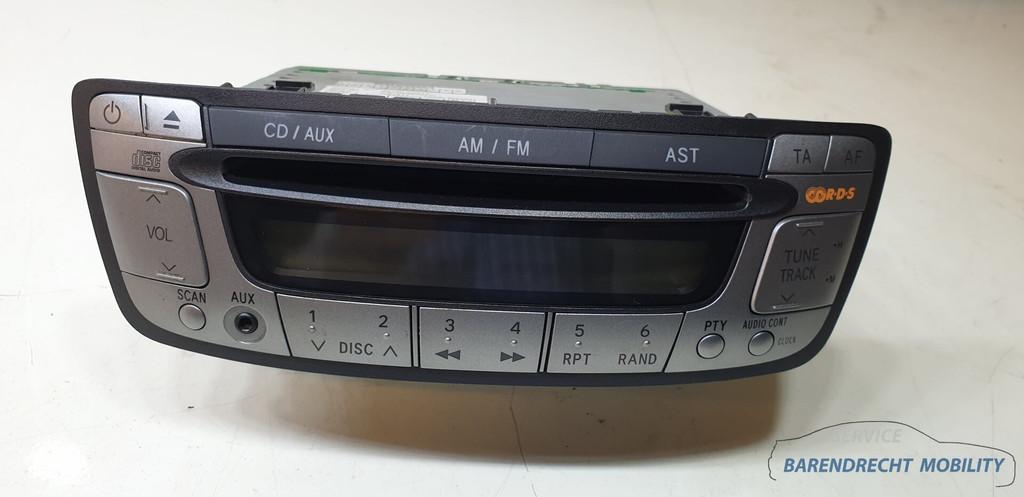 Radio C1 107 C1 86120-0H010 CD speler AUX tuner origineel ge, Info@toyota.co.jp, Gebruikt, Toyota Motor Corporation, Toyota