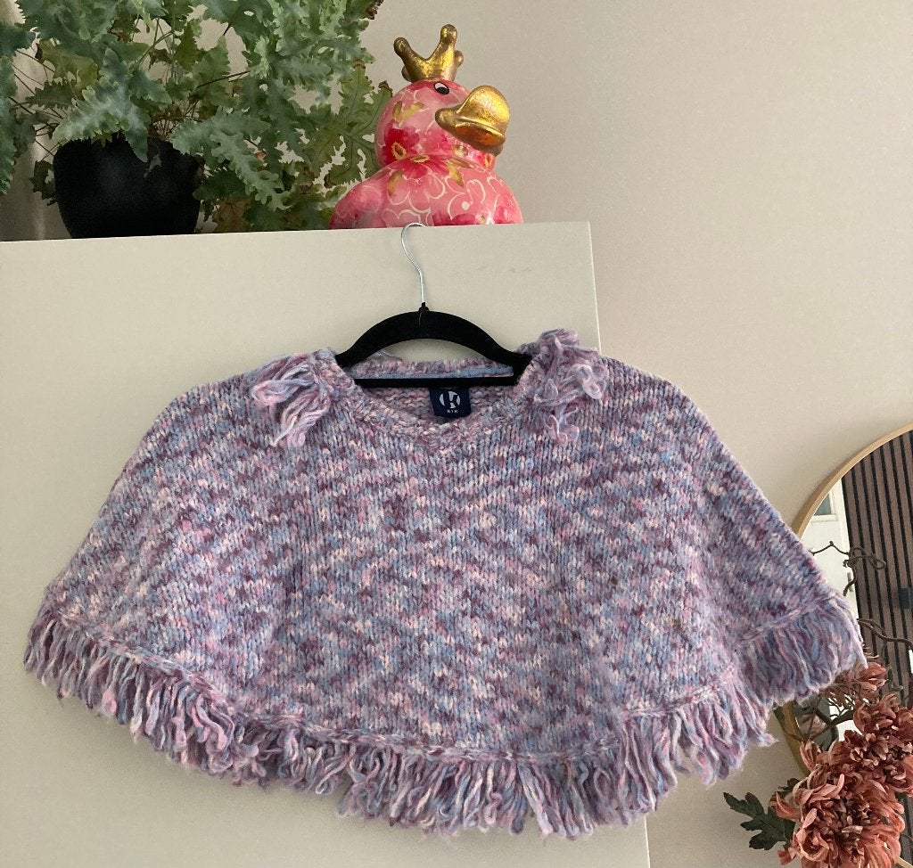 KIEKEBOE Prachtige poncho , 1 maat, Meisje, Trui of Vest, Kiekeboe, Ophalen of Verzenden
