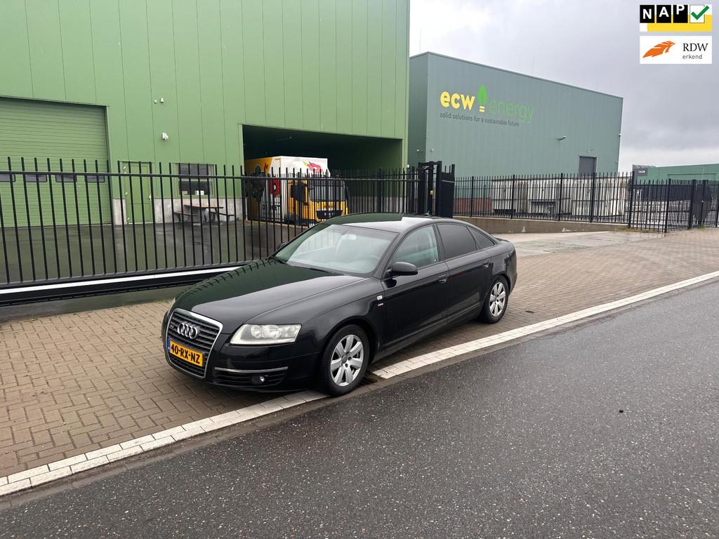 Audi A6 Limousine 2.7 TDI Pro Line Business Clima.Clima.Navi, Voorwielaandrijving, Gebruikt, 2698 cc, Zwart