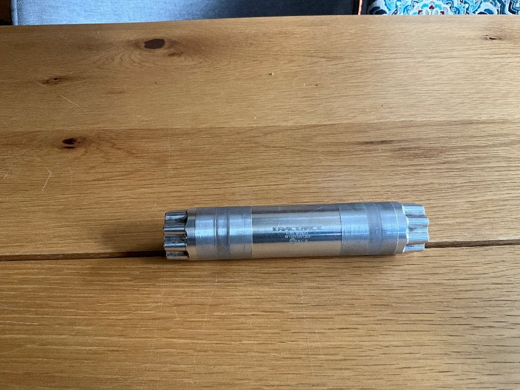 Race Face 30mm as SL/Next/R, Fietsen en Brommers, Crankstel of Pedalen, Ophalen of Verzenden, Zo goed als nieuw, Aluminium