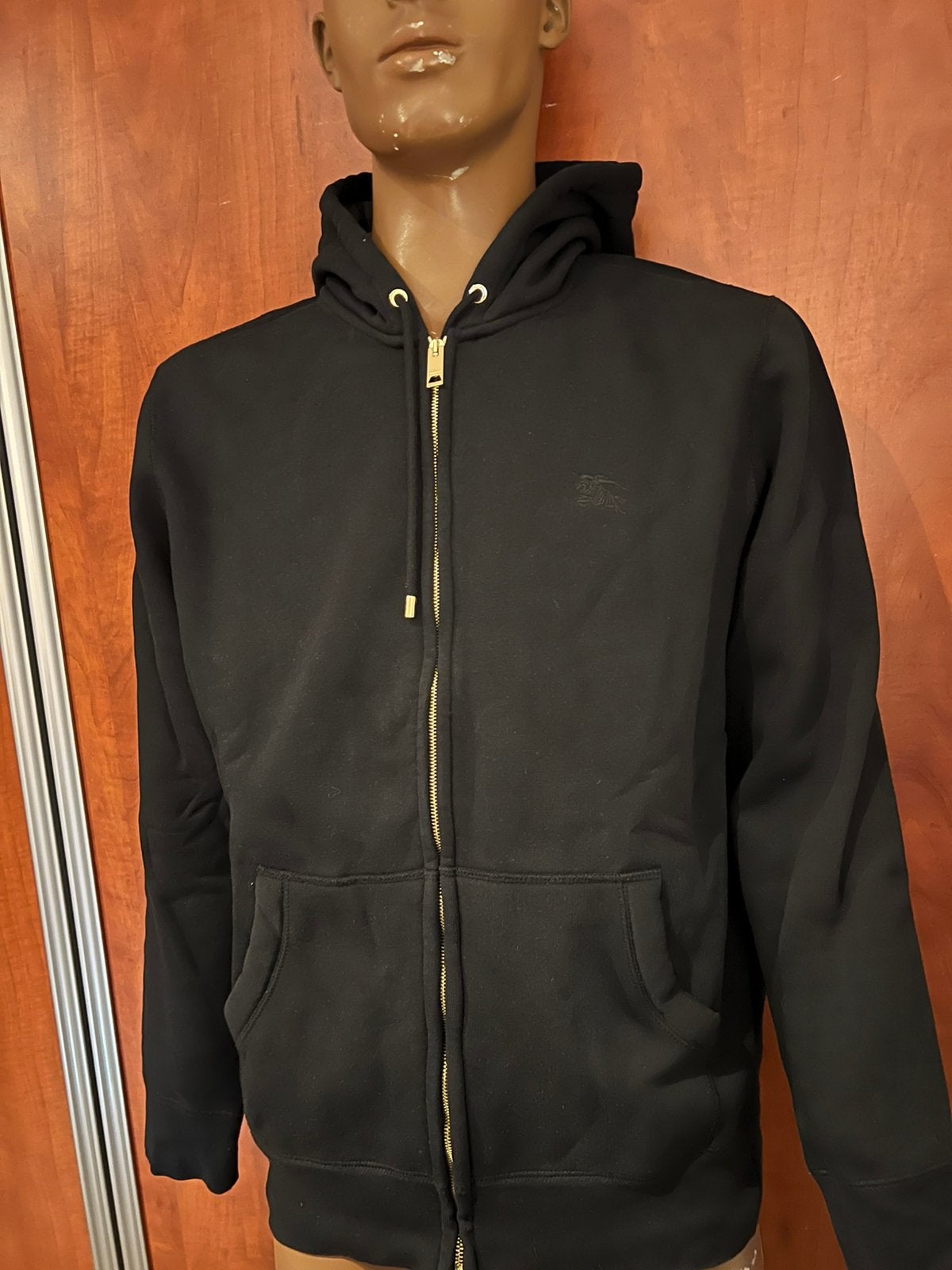 Burberry vest met capuchon maat xxl origineel, Kleding | Heren, Ophalen of Verzenden, Zo goed als nieuw, Overige maten, Zwart