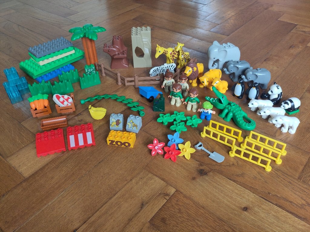 Lego DUPLO dierentuin 4960 5634, Gebruikt, Overige thema's, Overige typen, Ophalen of Verzenden