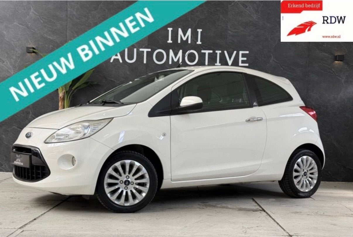 Ford Ka 1.2 Individual/Dealer onderh/1Ste eigenaar! NL Auto, Auto's, Ford, Voorwielaandrijving, Stof, 4 cilinders, 4 stoelen