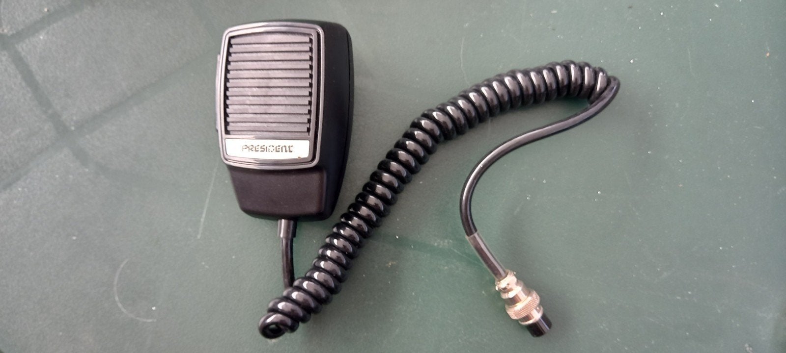 President Handmicrofoon 27mc - Vintage CB Radio Microfoon, Ophalen of Verzenden, Gebruikt