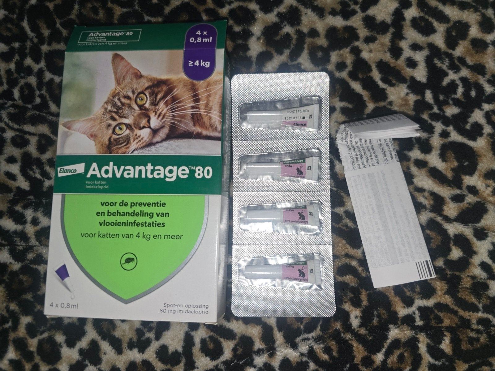 1 doosje advantage kat 4+ alleen ophalen!!, Dieren en Toebehoren, Katten-accessoires, Ophalen, Nieuw