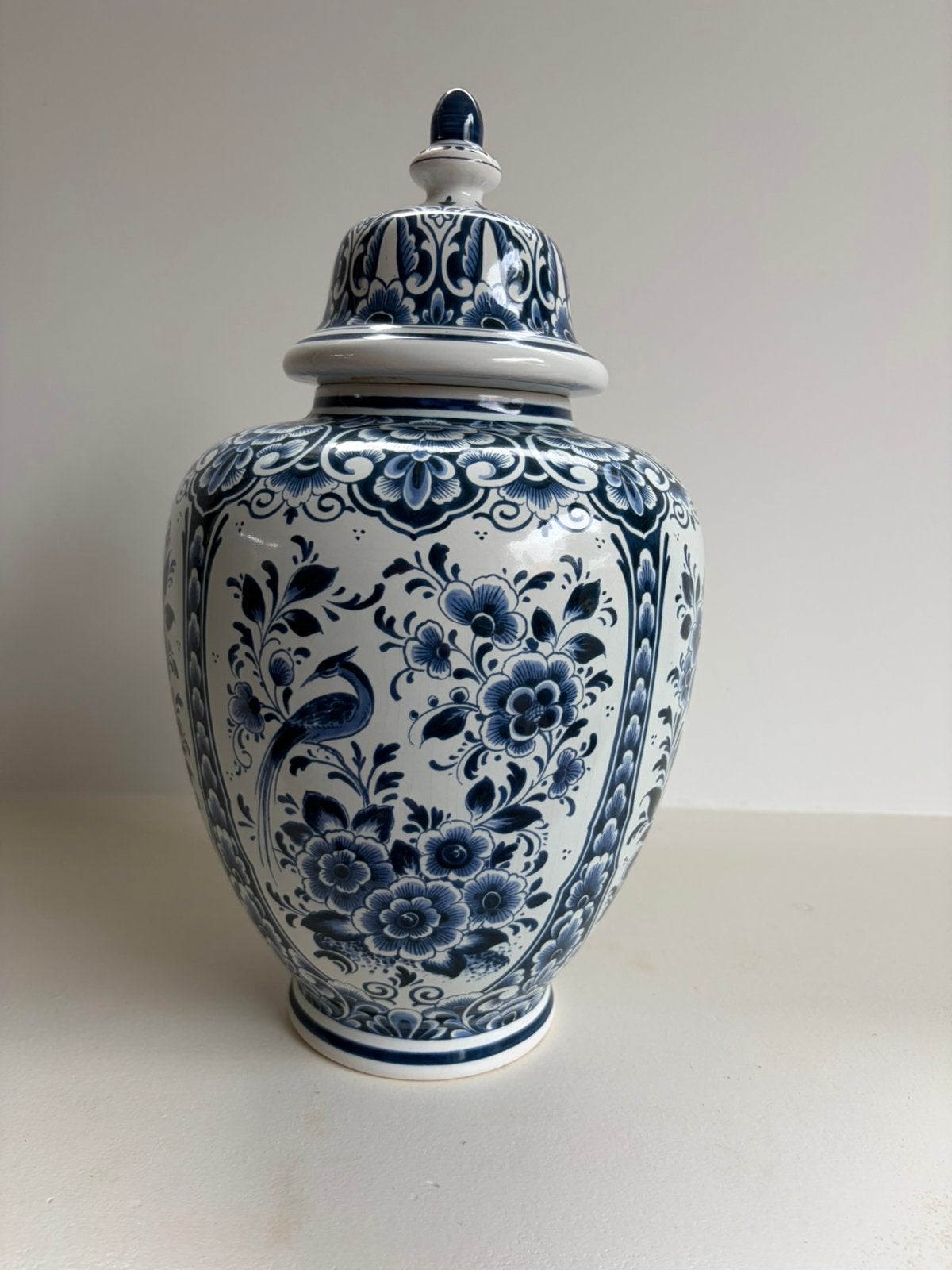 Antieke Delfsblauwe gemberpot, Ophalen