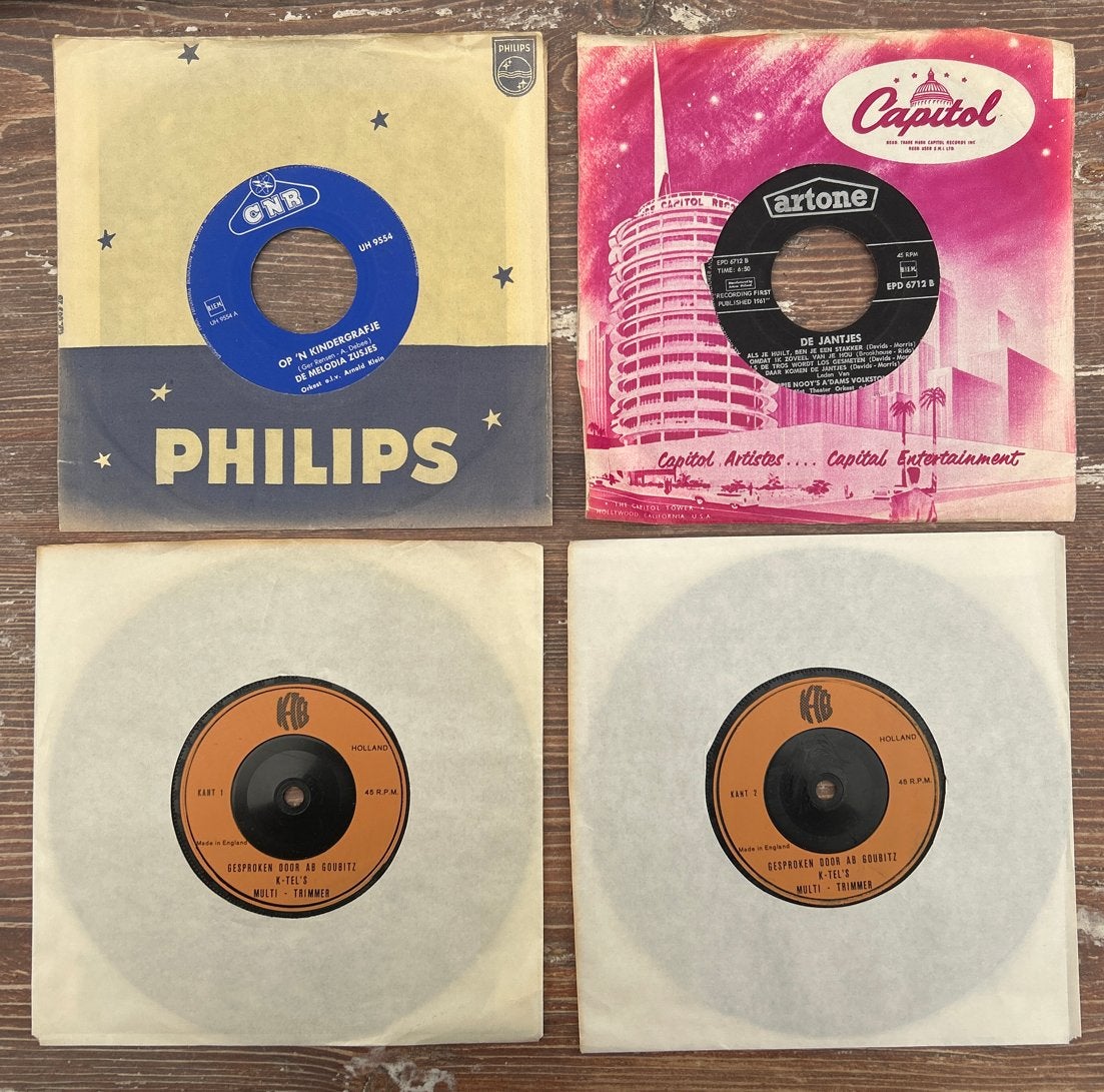 Diverse 7 inch singles: Philips, Capitol, Artone, KB Holland, Cd's en Dvd's, Vinyl Singles, Gebruikt, 7 inch, Ophalen of Verzenden