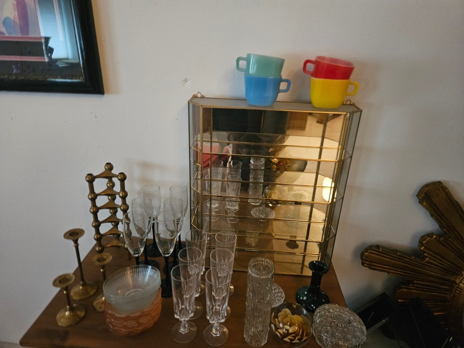 Groot vintage interieur-/decoratielot te koop, Huis en Inrichting, Ophalen