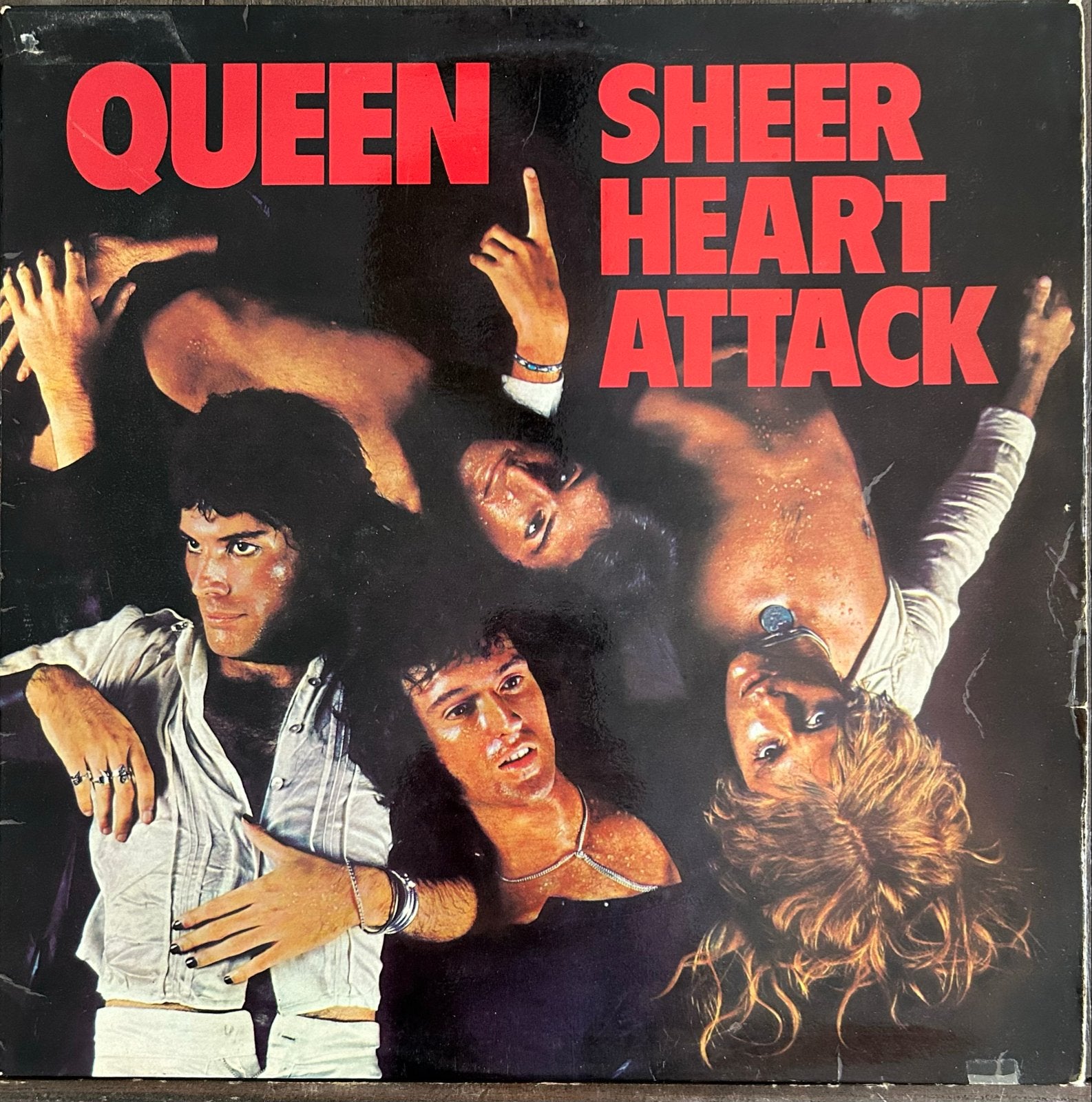 Queen - Sheer Heart Attack LP (1974), LP, Gebruikt, Originele persing, Ophalen of Verzenden