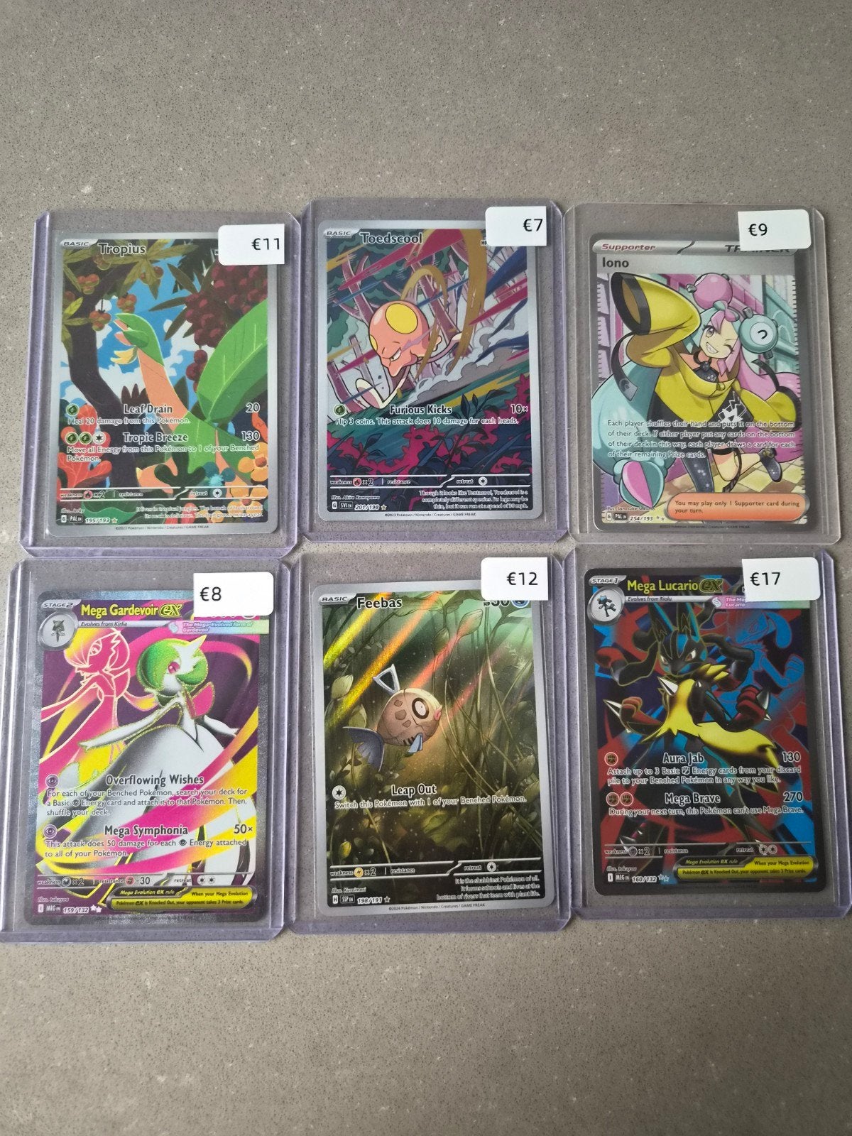 Pokemon kaarten. Verzameling collectie, Ophalen of Verzenden, Zo goed als nieuw, Meerdere kaarten