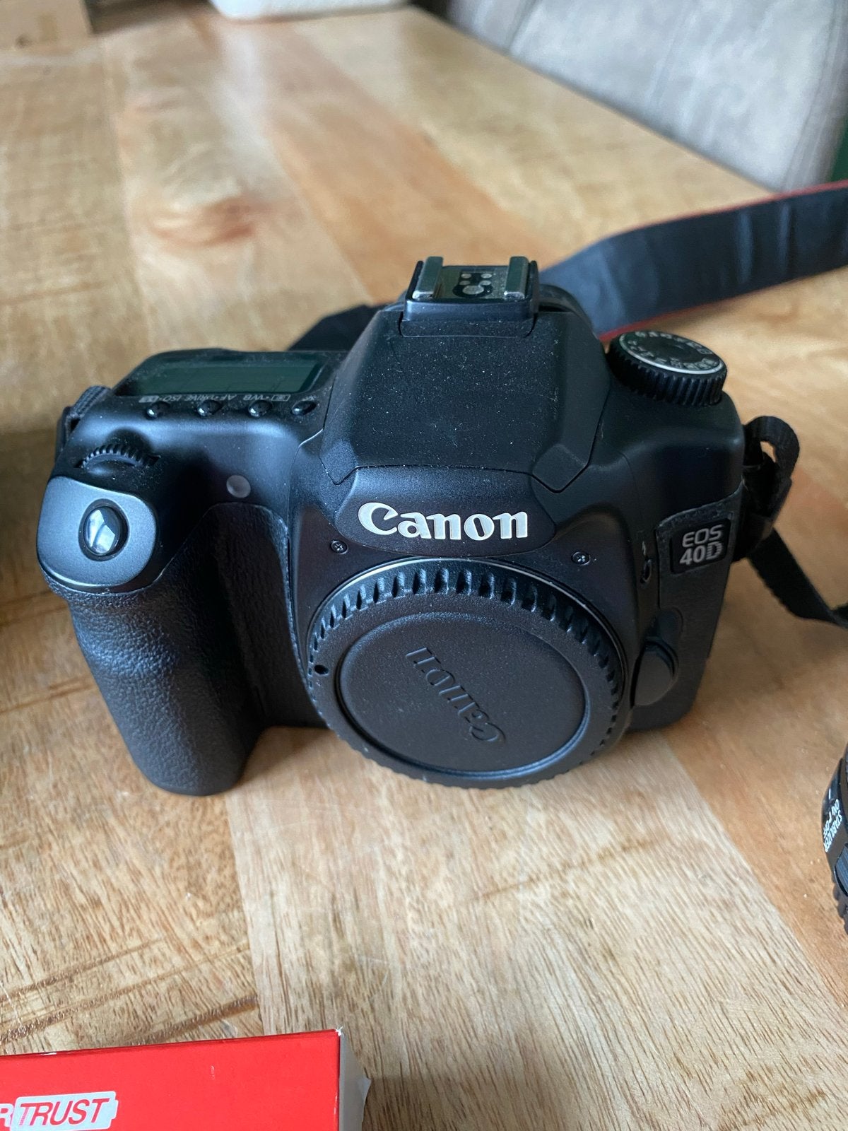 Canon EOS 40D Spiegelreflexcamera met lens en accessoires, Ingebouwde flitser, Gebruikt, Spiegelreflex, Canon