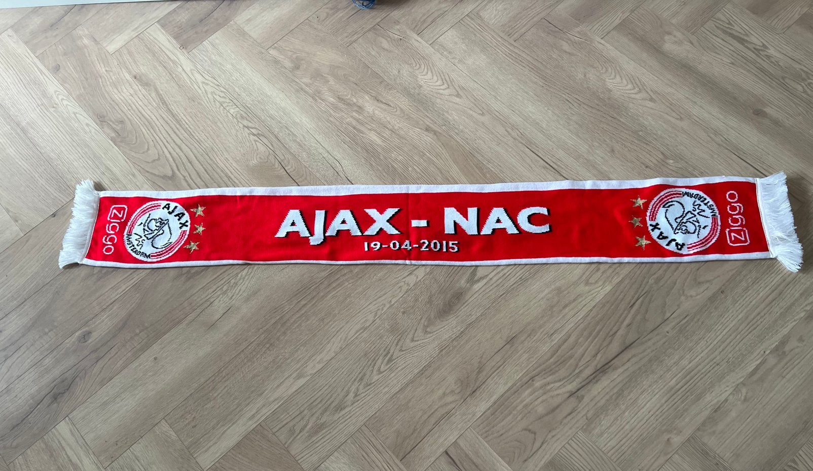4 verschillende ajax sjaals, Ophalen of Verzenden, Zo goed als nieuw, Ajax, Vaantje of Sjaal