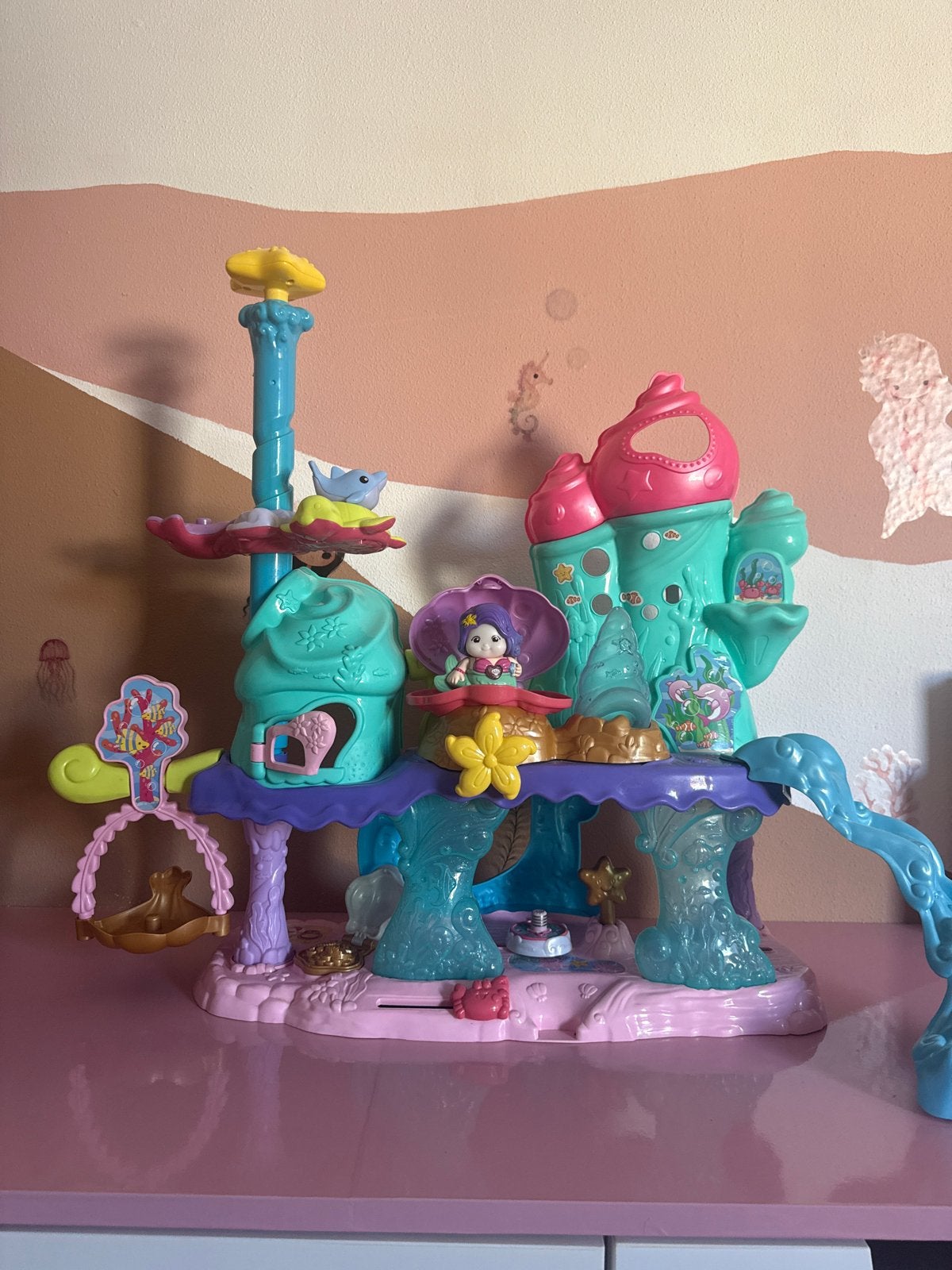 Vtech Vrolijke Vriendjes - Magisch Diepzeepaleis, Ophalen of Verzenden, Gebruikt, Jongen of Meisje
