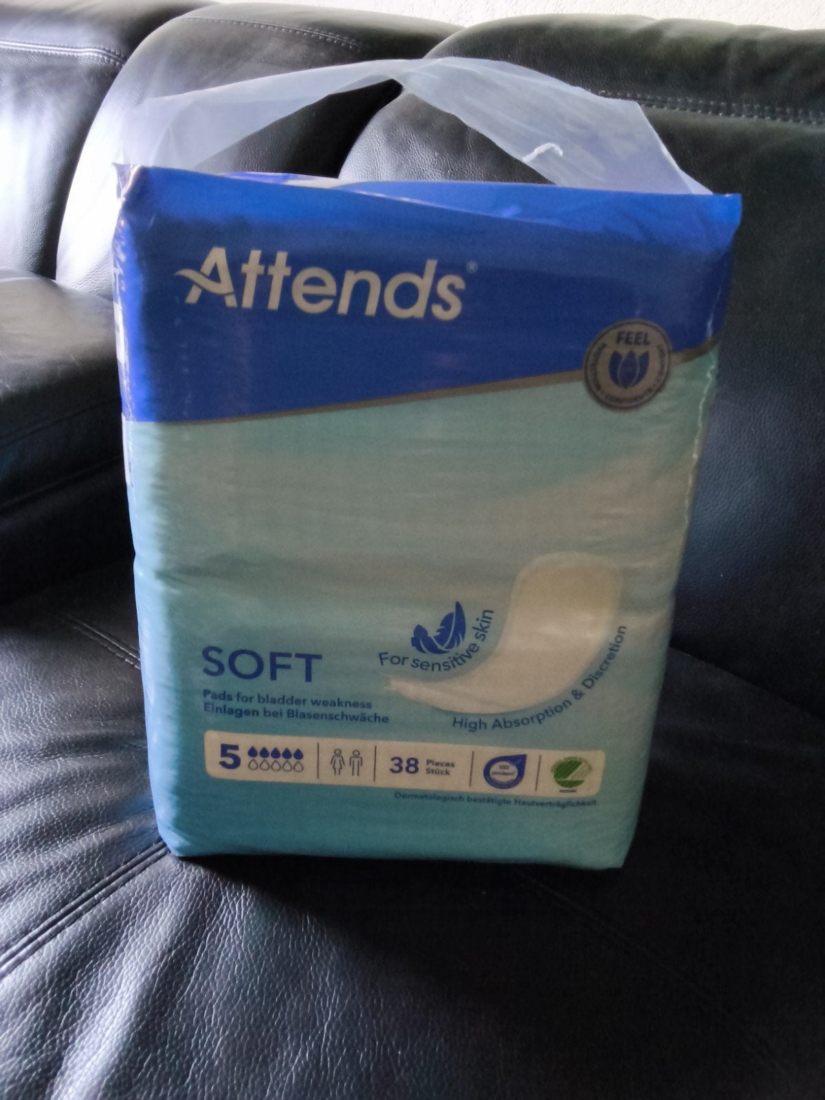 Attends Nr 5  Soft  Pads  38 in pak., Ophalen
