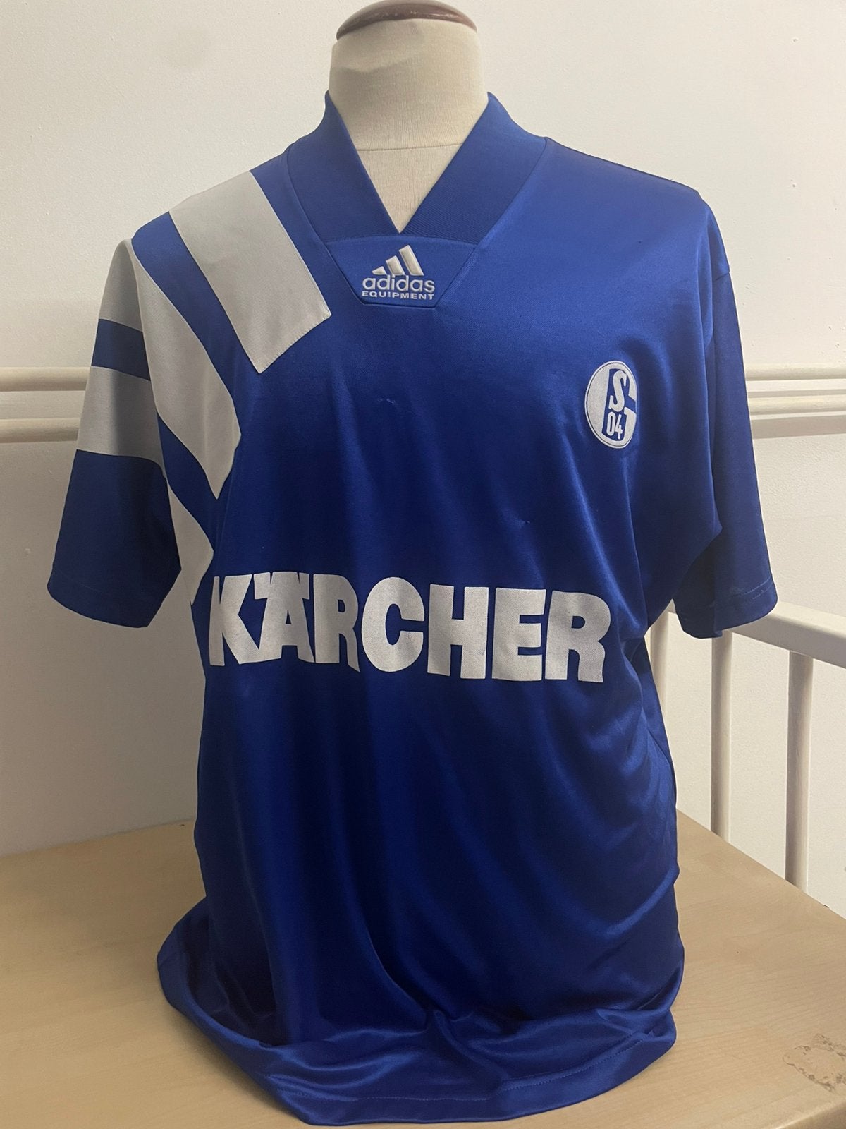 Vintageshirt Schalke 04, Verzamelen, Sportartikelen en Voetbal, Ophalen of Verzenden, Gebruikt, Buitenlandse clubs, Shirt