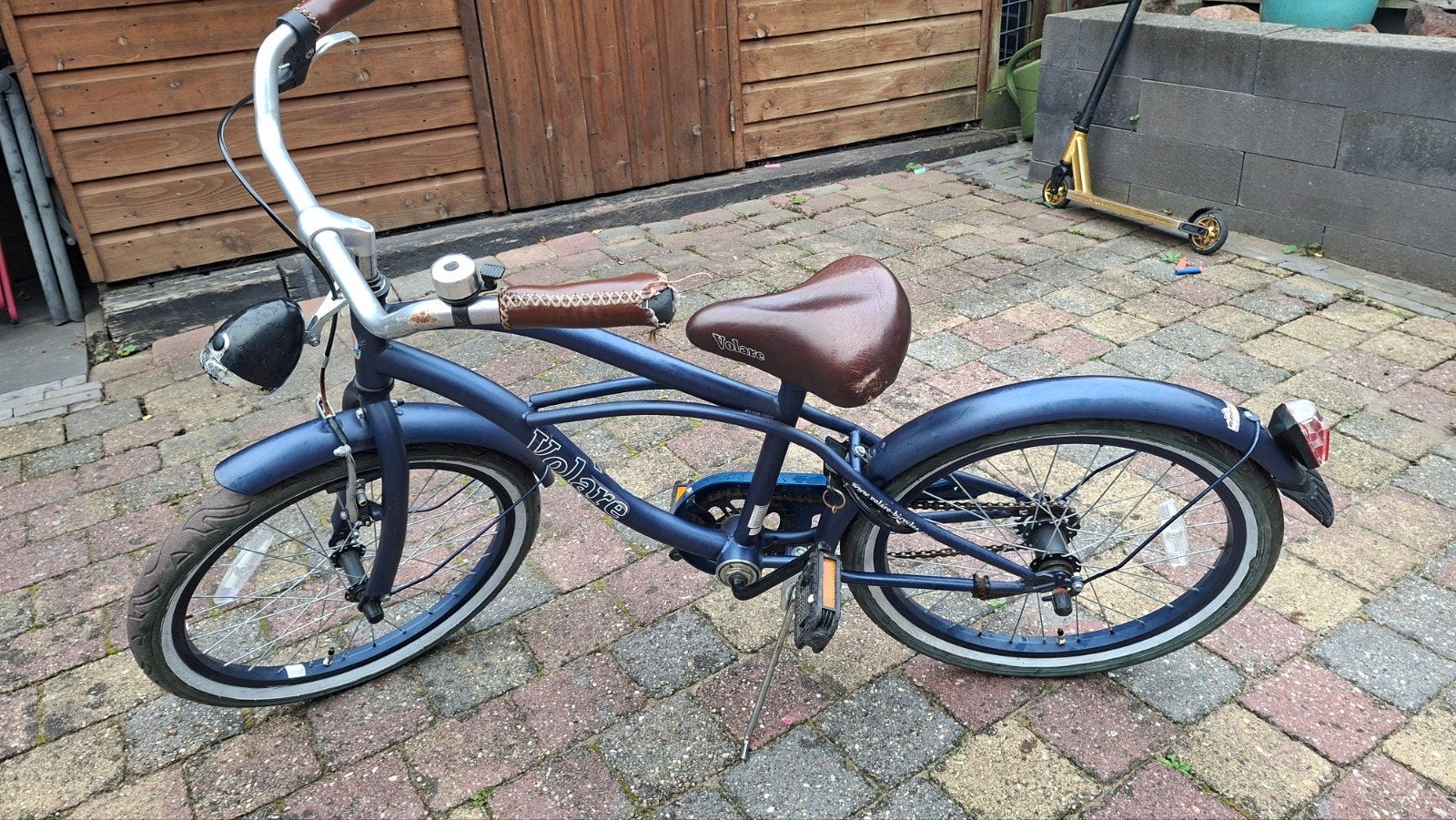 20 inch volare cruiser blauw, Ophalen, Gebruikt, Aanhangfiets
