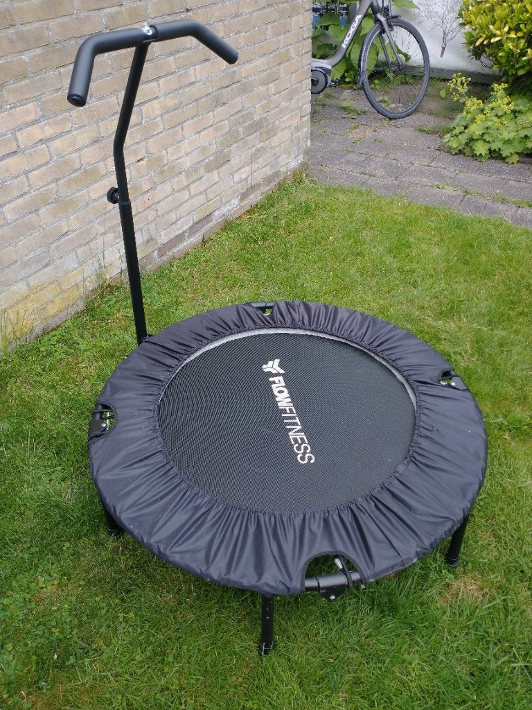 Fitness trampoline flowfitness, Ophalen, Zo goed als nieuw, Buik, Overige typen