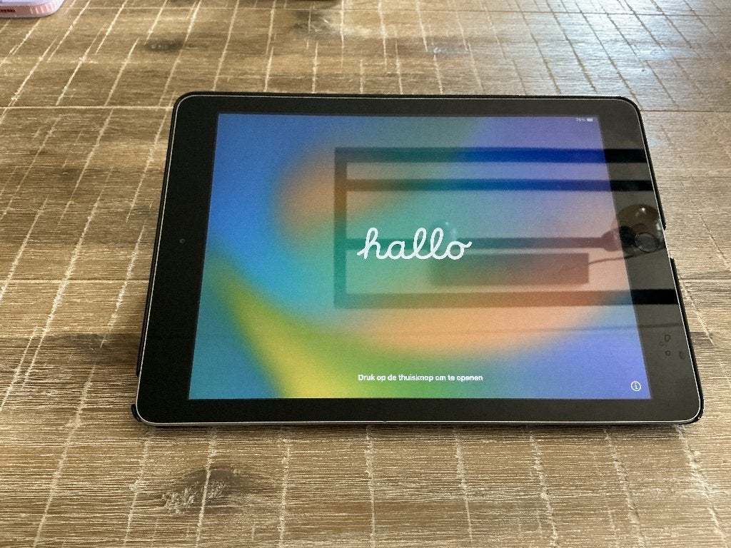 Ipad, Apple iPad, Zo goed als nieuw, 128 GB, Zilver