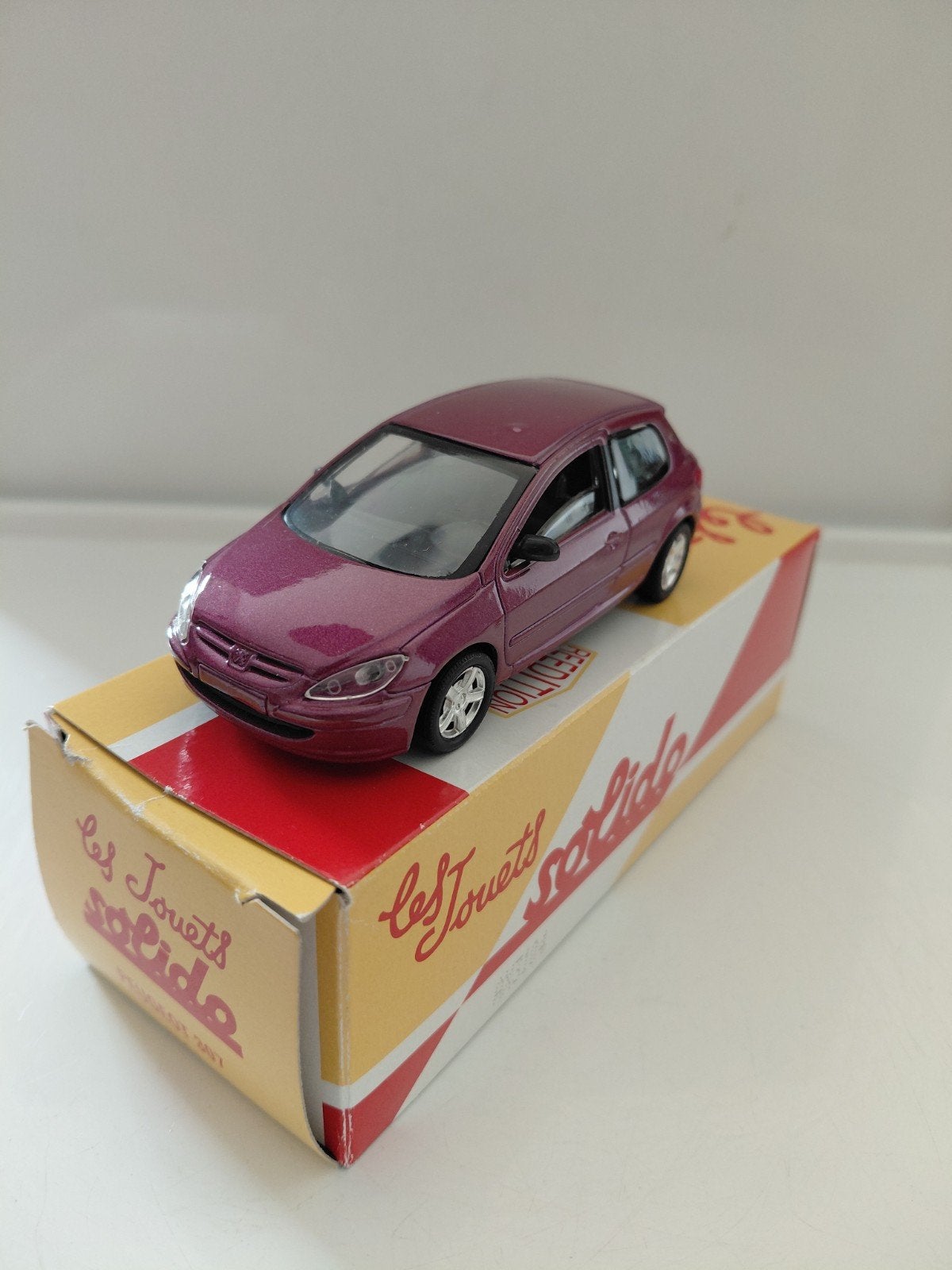 Peugeot 307 Solido, Ophalen of Verzenden, Zo goed als nieuw, Auto, Solido