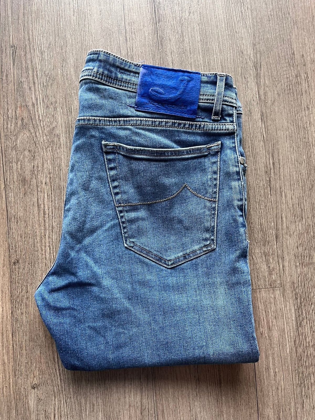 Jacob Cohen jeans size 35 type J688 comfort, W36 - W38 (confectie 52/54), Blauw, Jacob Cohen, Ophalen of Verzenden