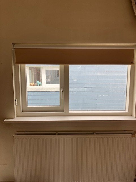 Rolgordijn luxaflex, Ophalen, Verduisterend, Beige, Rolgordijn
