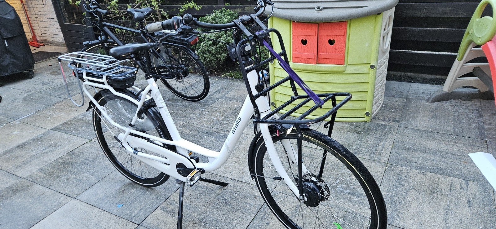 Stella Fiore fiets - Alles werkt, kinderzitjes mogelijk, Fietsen en Brommers, Elektrische fietsen, Ophalen
