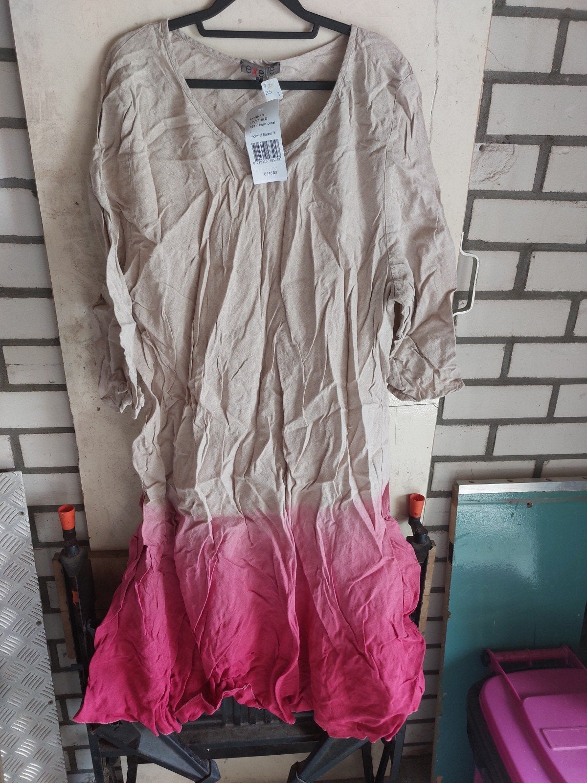 exelle jurk maat L 52 54, Ophalen of Verzenden, Nieuw, Zwart, Jurk