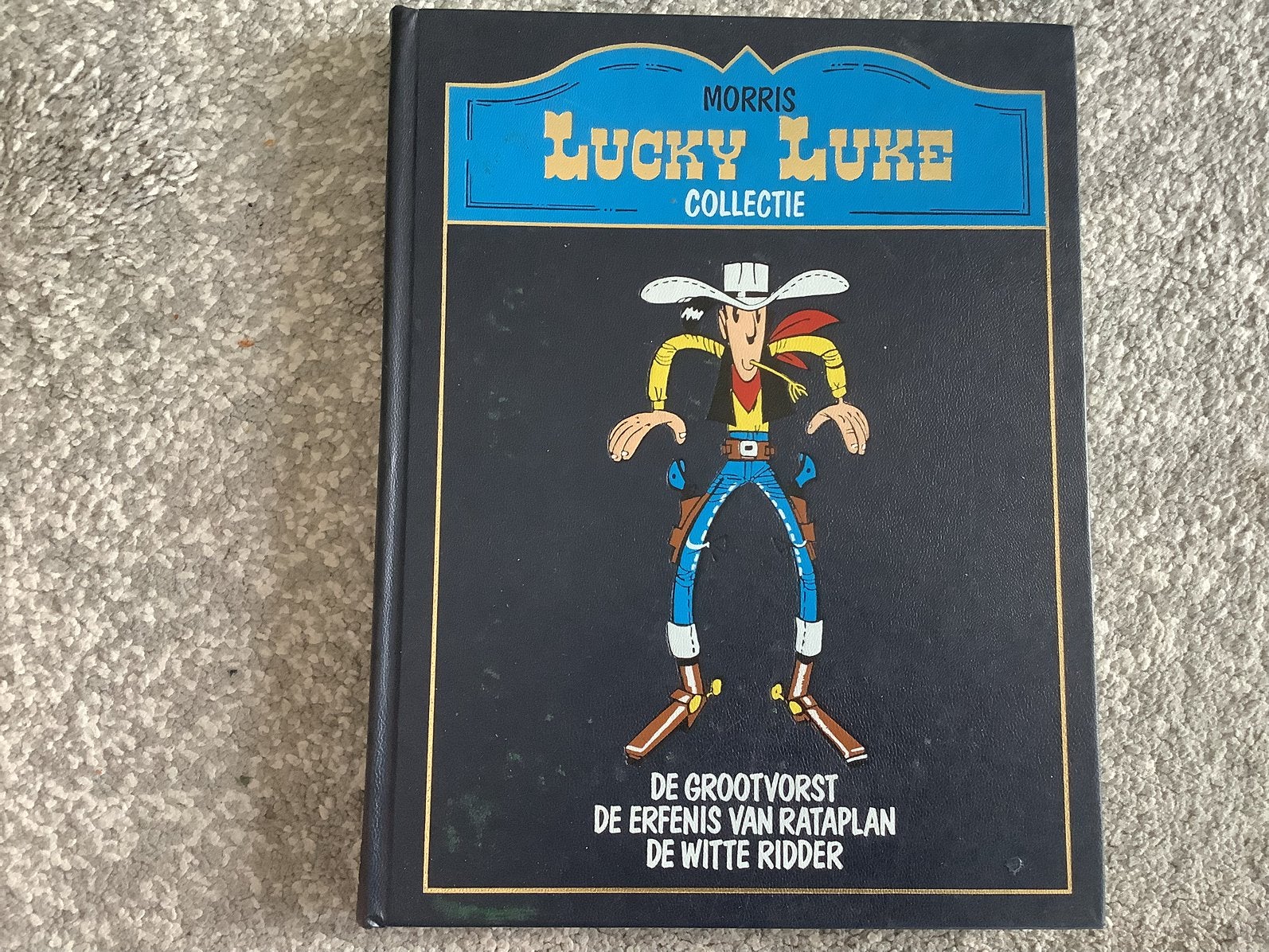 Stripboeken lucky luke vijf st.zie foto’s, Boeken, Meerdere stripboeken, Ophalen, Gelezen