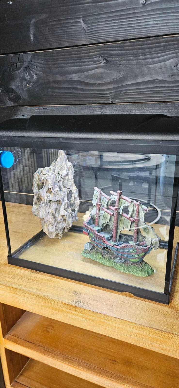 Aquarium  HS aqua compleet met alle toebehoren, Dieren en Toebehoren, Ophalen, Zo goed als nieuw, Leeg aquarium