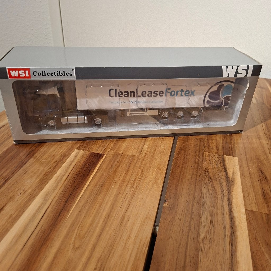 WSI Collectibles DAF CF 85 CleanLease Fortex Truck & 3 as Tr, Verzenden, Nieuw, Bus of Vrachtwagen, Wsi