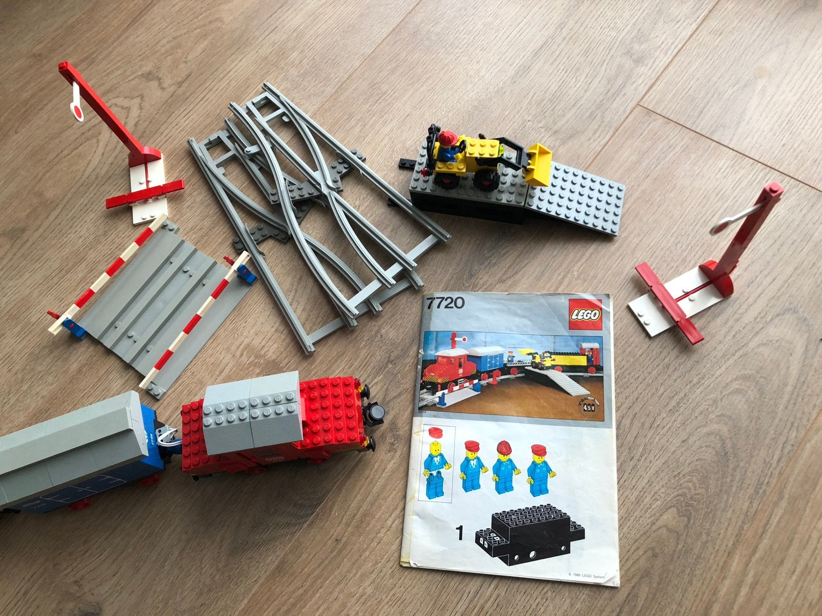 Retro Lego trein nr 7720, Overige thema's, Lego, Ophalen of Verzenden, Zo goed als nieuw