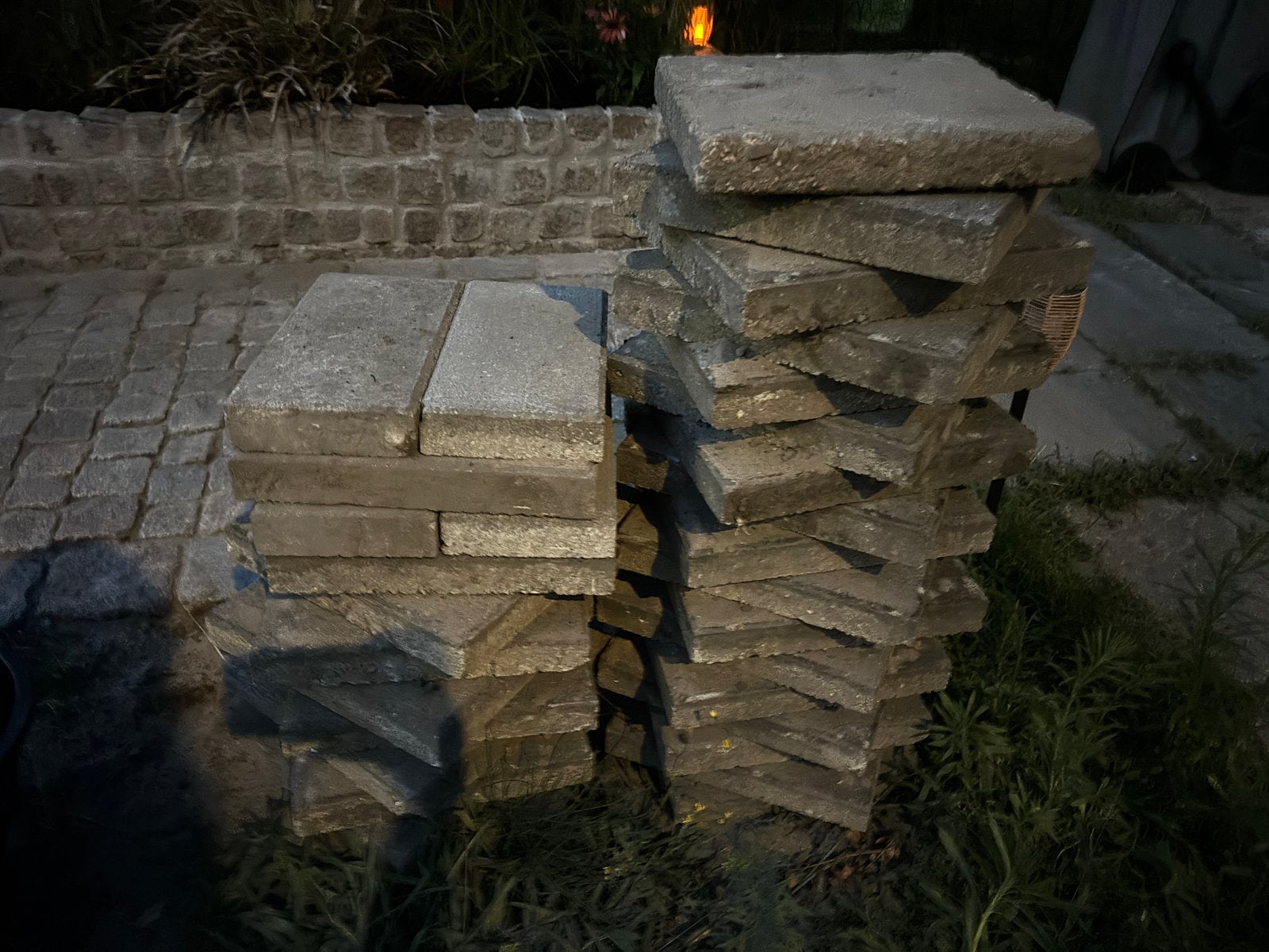 Stoeptegels 30x30cm, Ophalen, Zo goed als nieuw, Minder dan 5 m², Beton