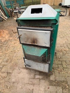 verwarmingsketel/houtvergasser voor aansluiting op cv., Ophalen, Gebruikt, Hoog rendement (Hr), Overige typen