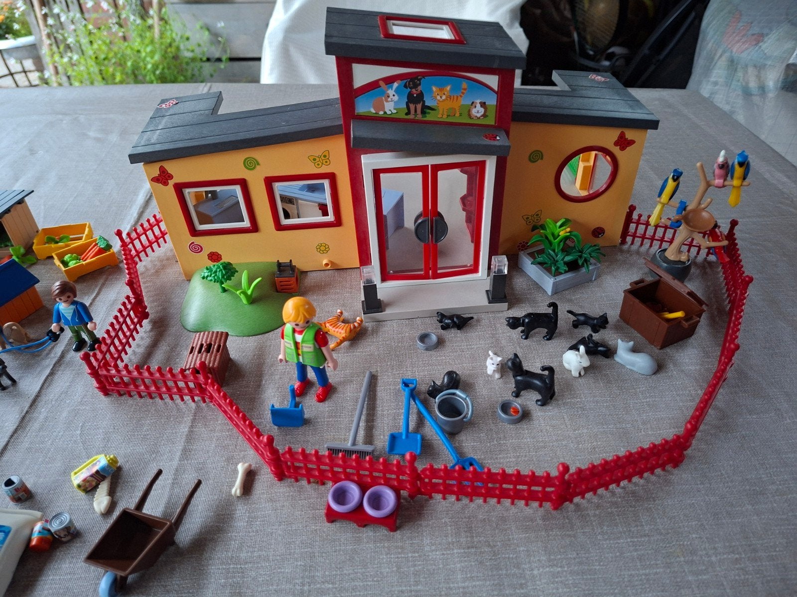 playmobil dieren hotel, Ophalen of Verzenden