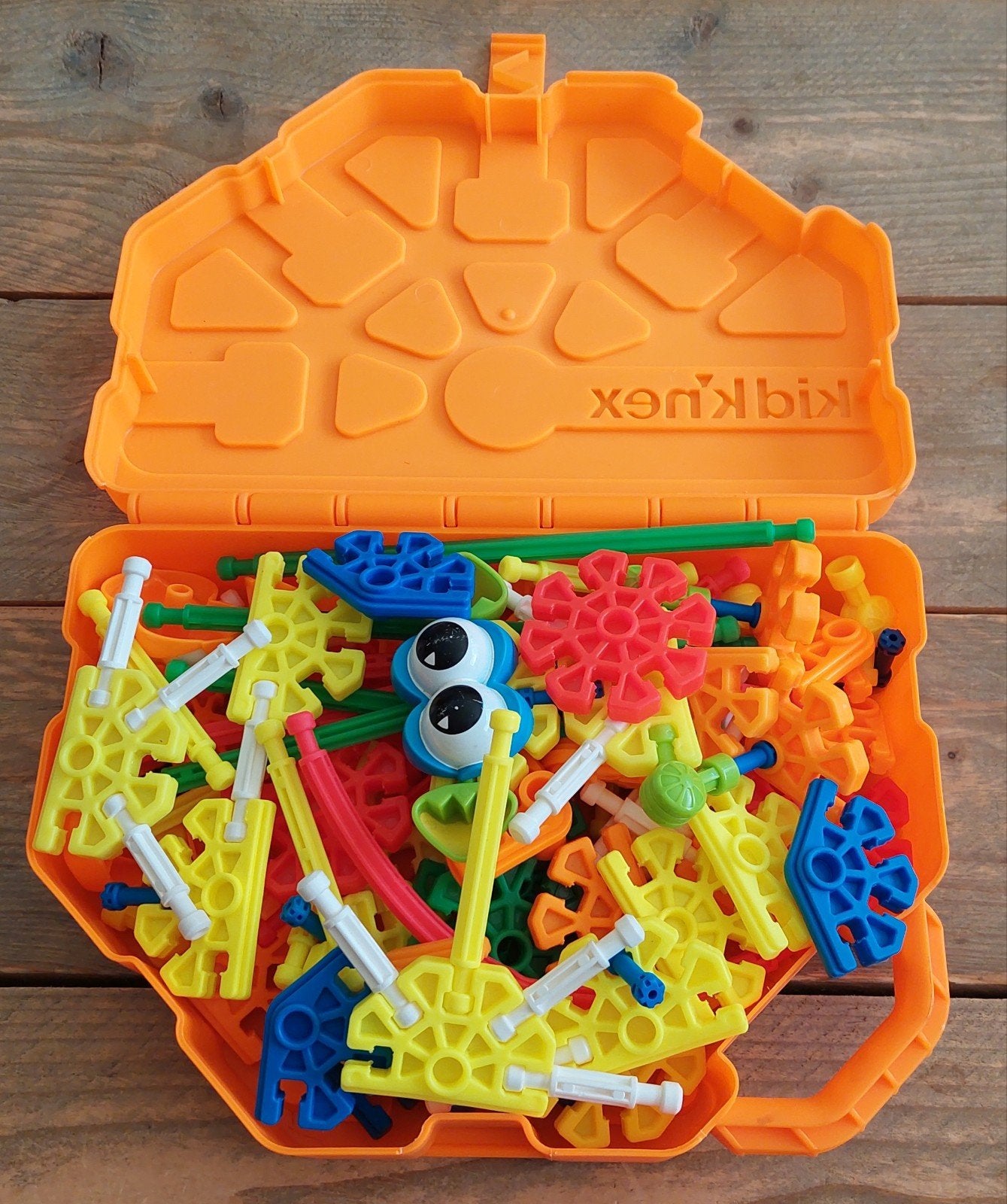 Kid K'nex bouwset in handige opbergkoffer, Ophalen of Verzenden, Zo goed als nieuw, K'nex
