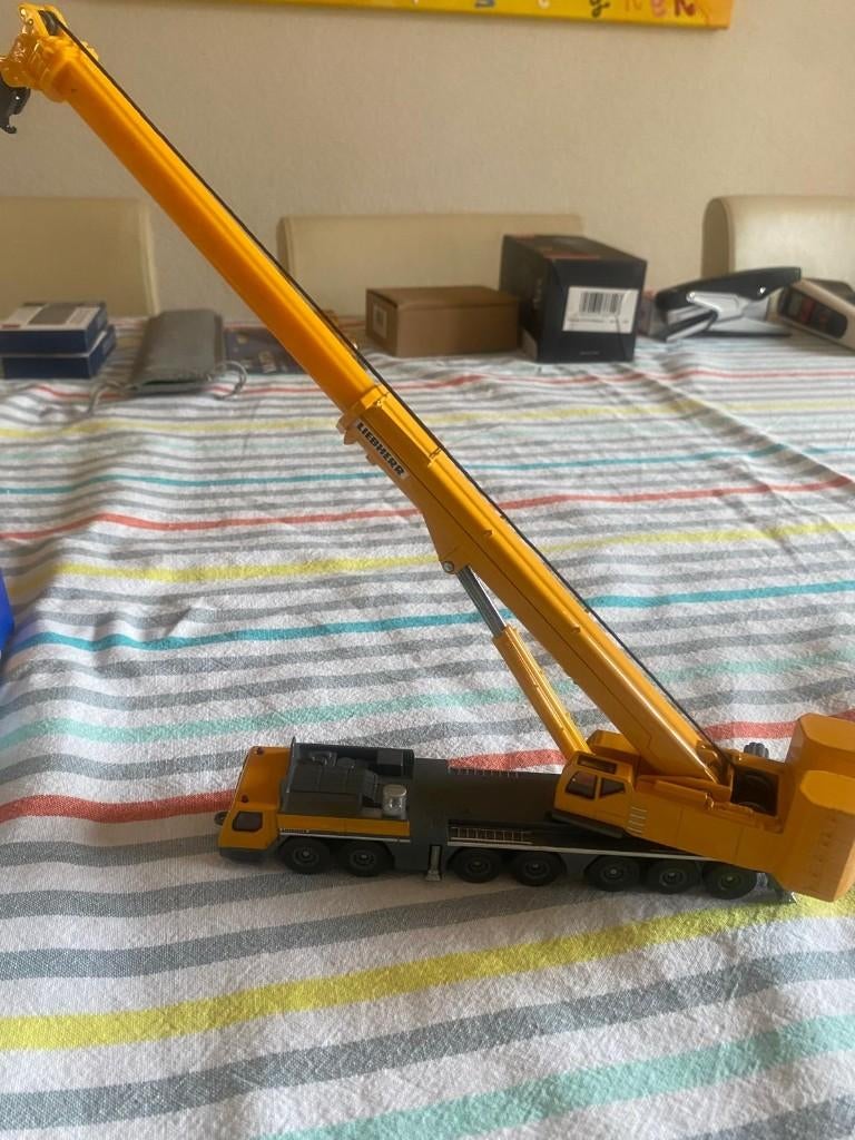 Siku 1886 Liebherr mobiele kraan 1:87 — nieuw, Ophalen of Verzenden, Nieuw, Hijskraan, Tractor of Landbouw, SIKU