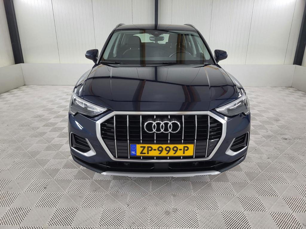 Audi Q3 35 TFSI Advanced Automaat, Trekhaak, Navigatie, Auto's, 4 cilinders, 150 pk, Blauw, Origineel Nederlands