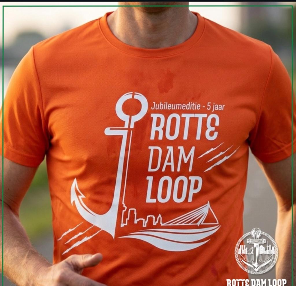 Startbewijs voor de rottebanloop 10km 31mei, Ophalen
