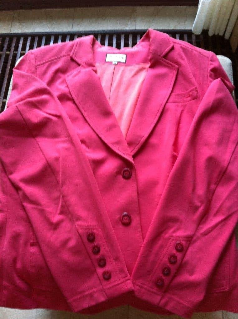 Dames jasje elastisch roze mt 42 merk Scarva, Scarva, Maat 42/44 (L), Ophalen of Verzenden, Zo goed als nieuw
