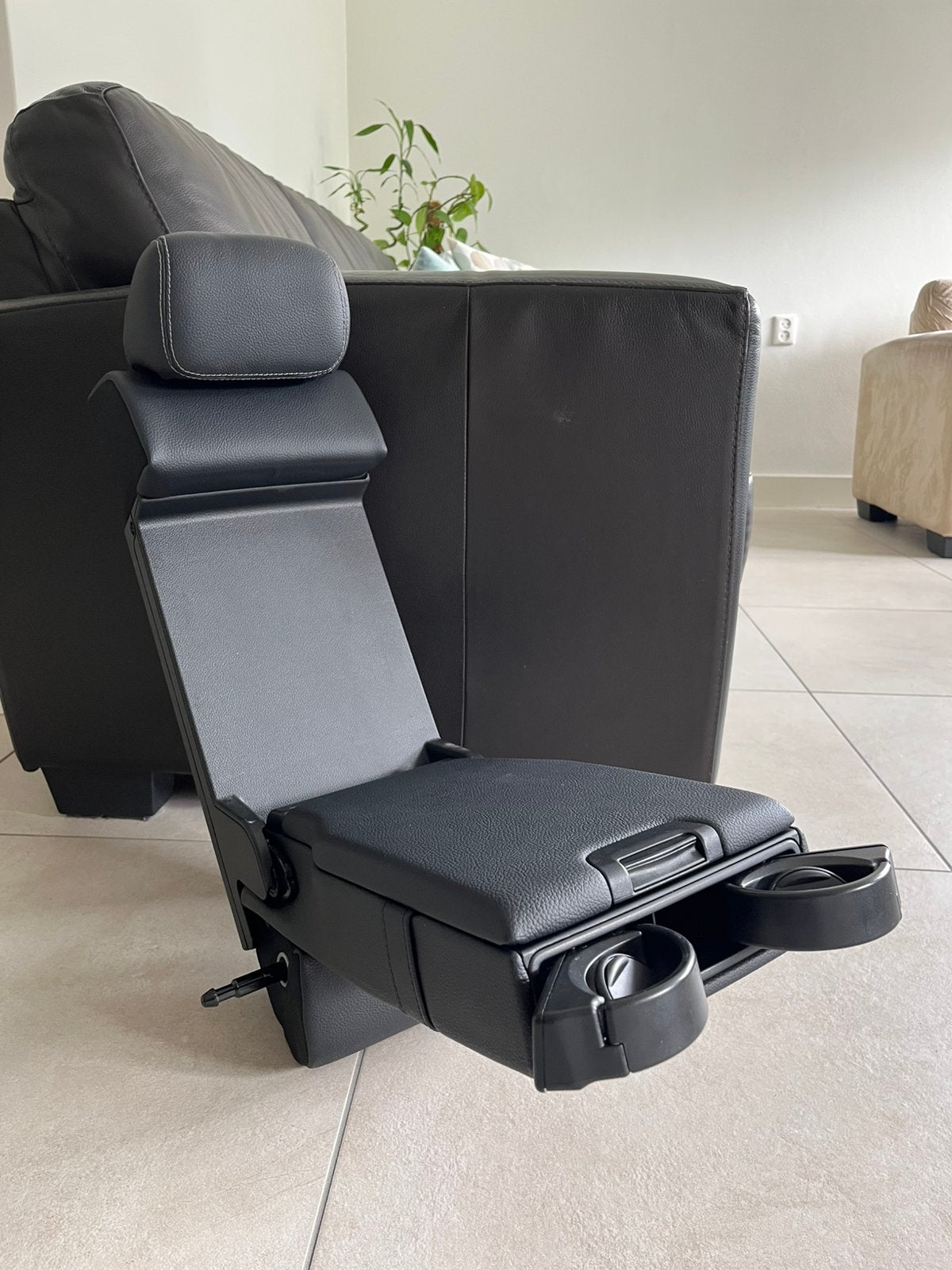 Achterbank middenstuk leer Mercedes C-klasse W205 25403867, Ophalen, Gebruikt, Mercedes-Benz