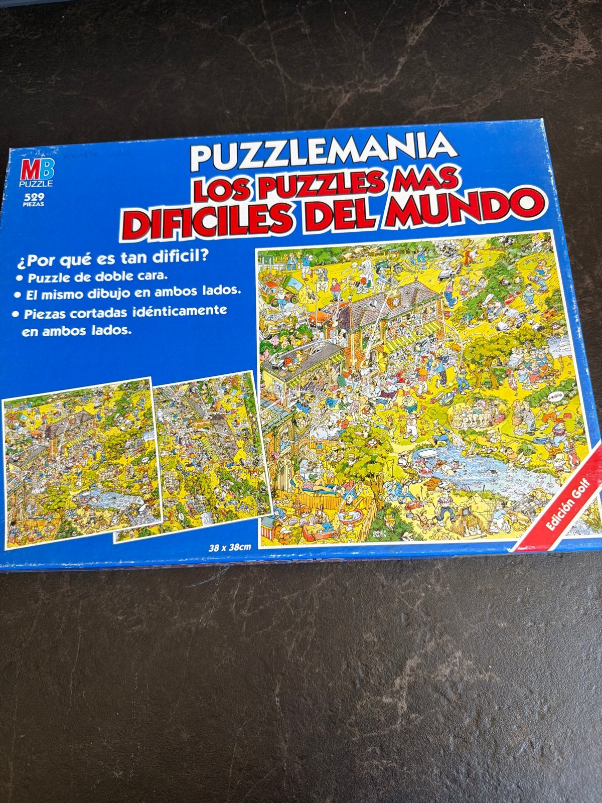 Puzzelmania: 's Werelds moeilijkste puzzel - Golf Editie, Ophalen of Verzenden, 500 t/m 1500 stukjes, Gebruikt, Legpuzzel