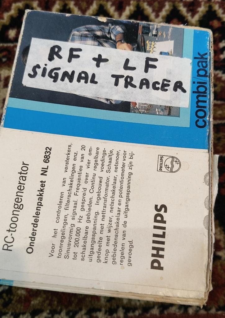 Philips 1000Hz generator + signal tracer, Ophalen of Verzenden, Gebruikt